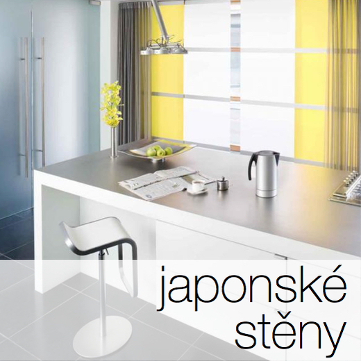 Japonské stěny, panelové posuvné stěny - světloAstín.cz
