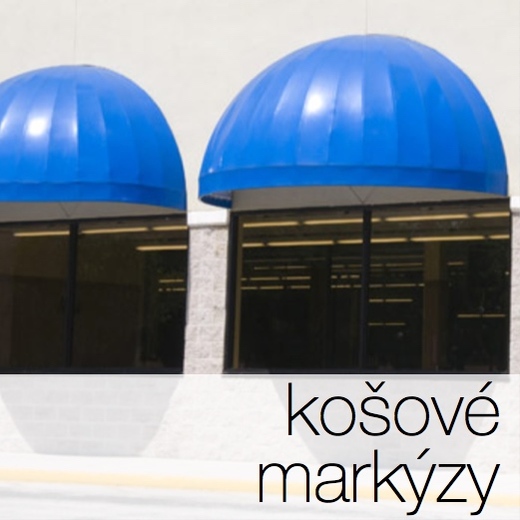 Košové markýzy, markýzy nad vchody a okna, markýzy nad výlohy - světloAstín.cz