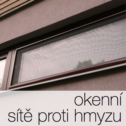 Ochrana proti hmyzu - okenní sítě proti hmyzu, sítě do oken - www.světloAstín.cz