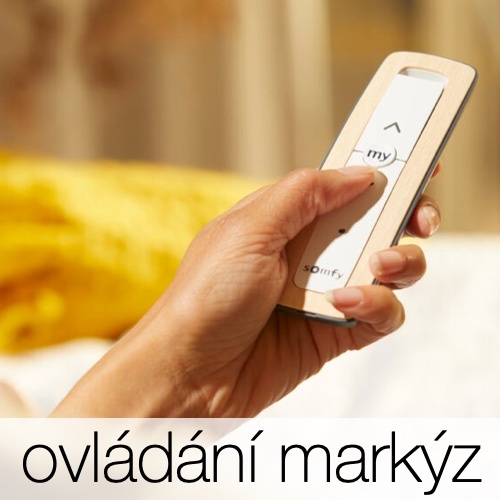Ovládání markýz, markýzy na dálkové ovládání, čidlo pro markýzy - světloAstín.cz