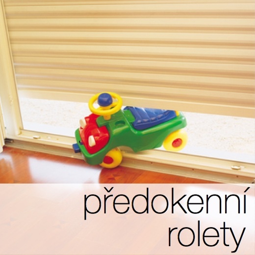 Předokenní rolety, venkovní hliníkové rolety, rolety do oken - světloAstín.cz