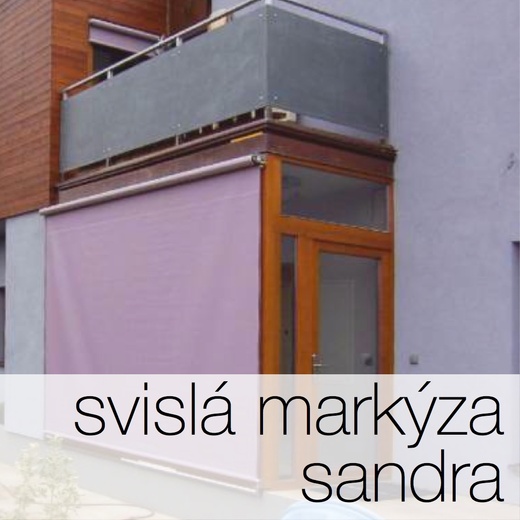 Svislé markýzy, svislé clony, vertikální markýzy SANDRA - světloAstín.cz