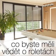 Co byste měli vědět o předokenních roletách. Zajímavé tipy jak vybrat rolety - www.svetloAstin.cz